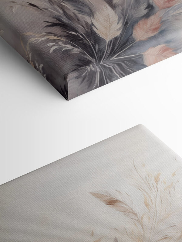 Painting of feathers