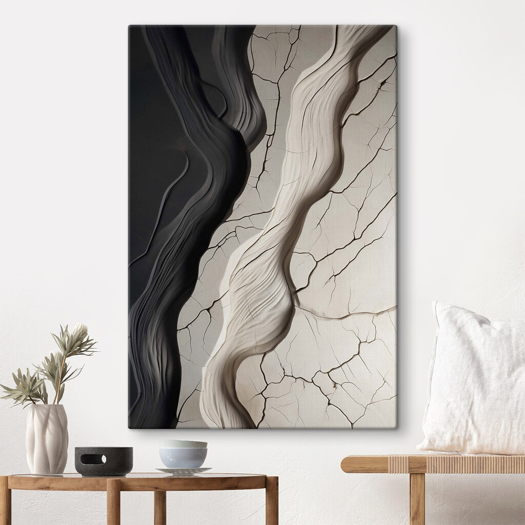 Flowing Patterns in Neutral Tones