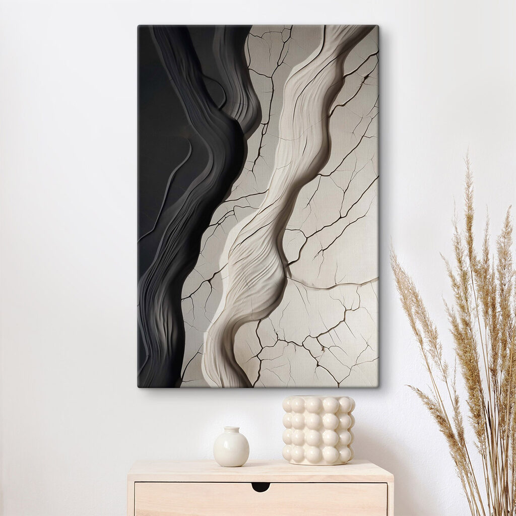 Flowing Patterns in Neutral Tones