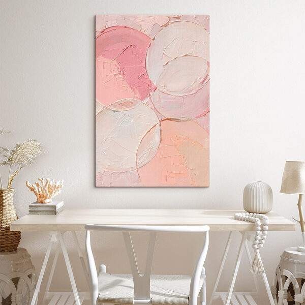 Soft hues in gentle brushstrokes
