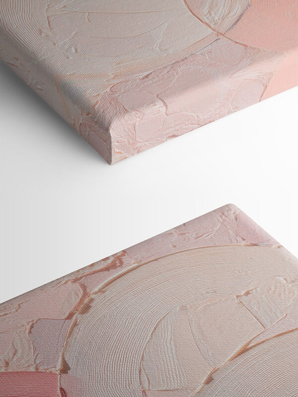 Soft hues in gentle brushstrokes