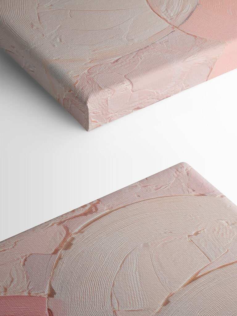 Soft hues in gentle brushstrokes