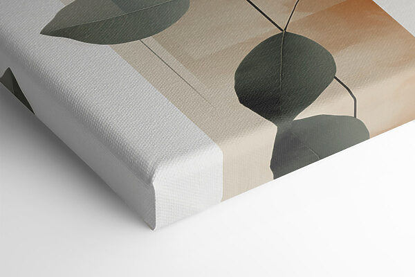 Serene botanical composition in soft hues Serene botanical composition in soft hues