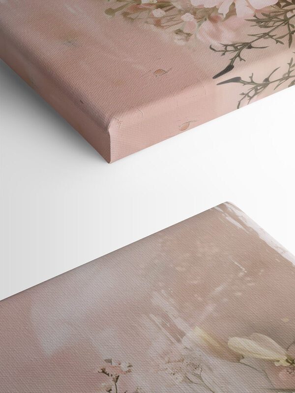 Delicate blooms on a soft backdrop