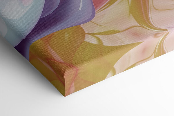 Flowing colors in vibrant harmony