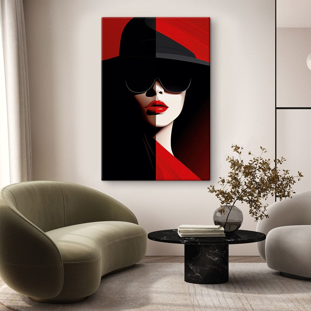 Woman wearing a hat and sunglasses Woman wearing a hat and sunglasses