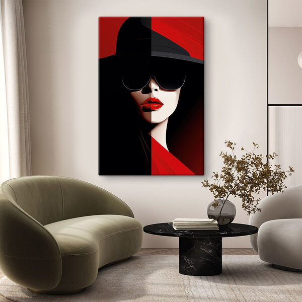 Woman wearing a hat and sunglasses Woman wearing a hat and sunglasses