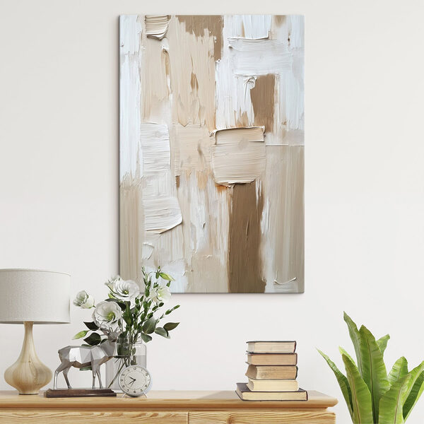 Obraz Abstrakcyjne warstwy w neutralnych odcieniach (SKU: s48651) Obraz Obraz Abstrakcyjne warstwy w neutralnych odcieniach (SKU: s48651)