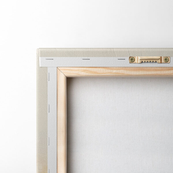 White and tan wall