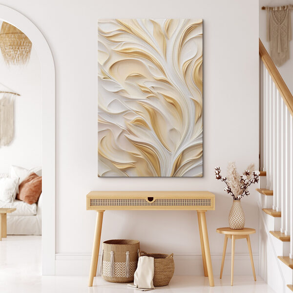 Delicate curves in soft hues