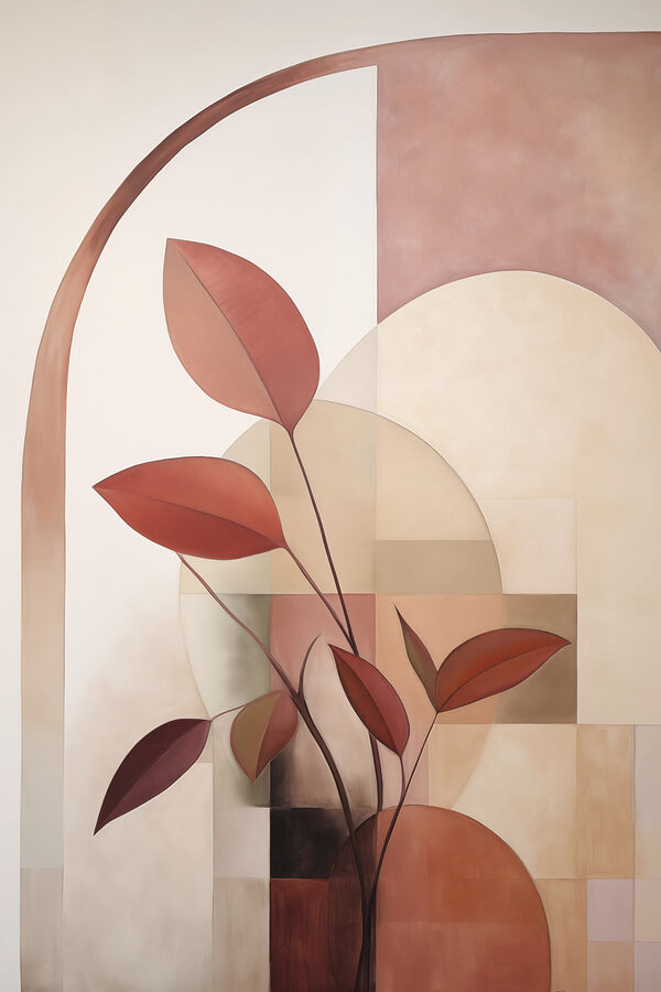 Painting of a plant Painting of a plant