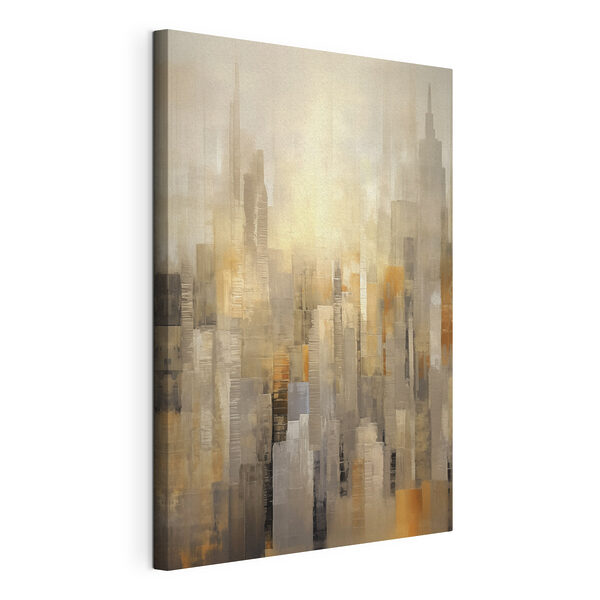 Painting of a city