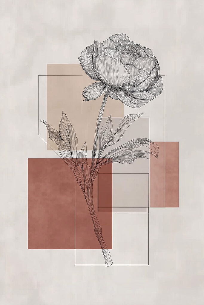 Drawing of a flower