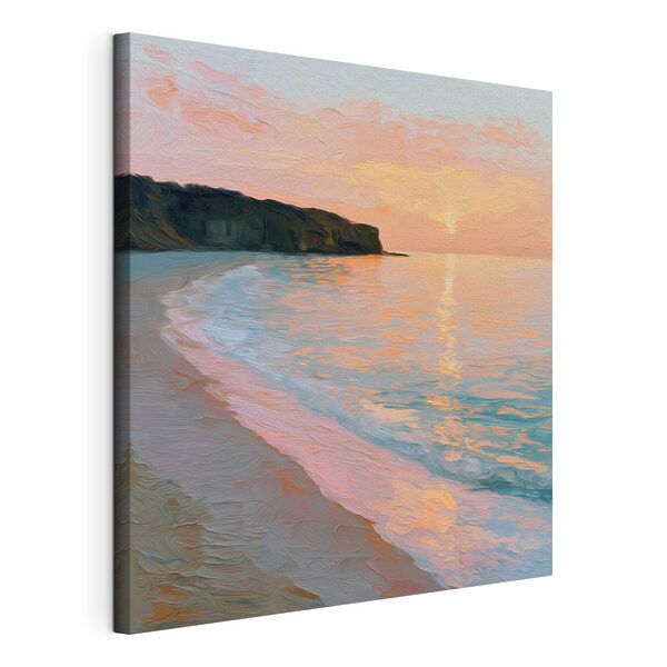 Obraz Plaża z falami i klifami (SKU: s49798) Obraz Obraz Plaża z falami i klifami (SKU: s49798)