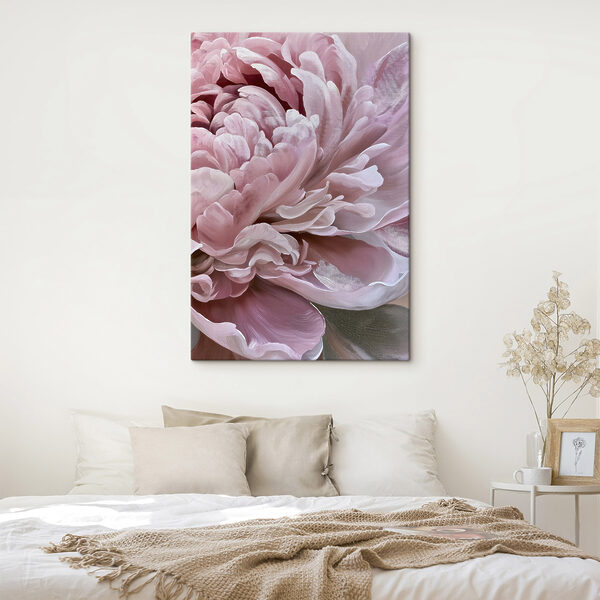 Soft petals in gentle pink hues