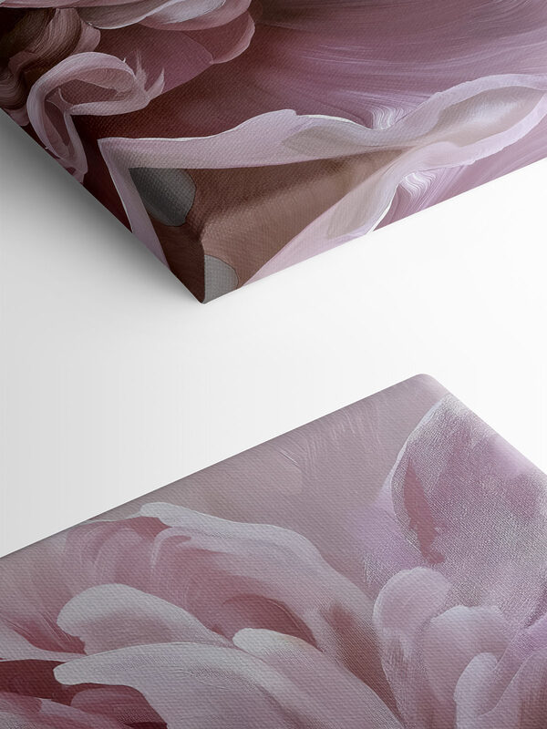Soft petals in gentle pink hues