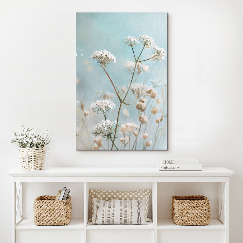 Delicate blooms against a soft backdrop Delicate blooms against a soft backdrop