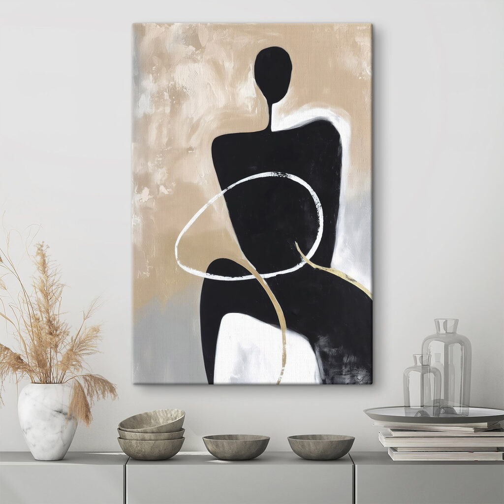 Painting of a person Painting of a person
