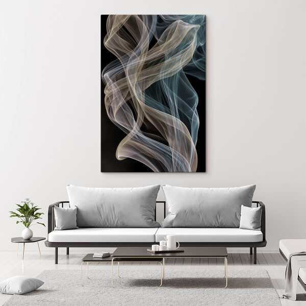 Ethereal swirls of color and movement