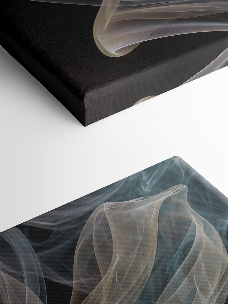 Ethereal swirls of color and movement