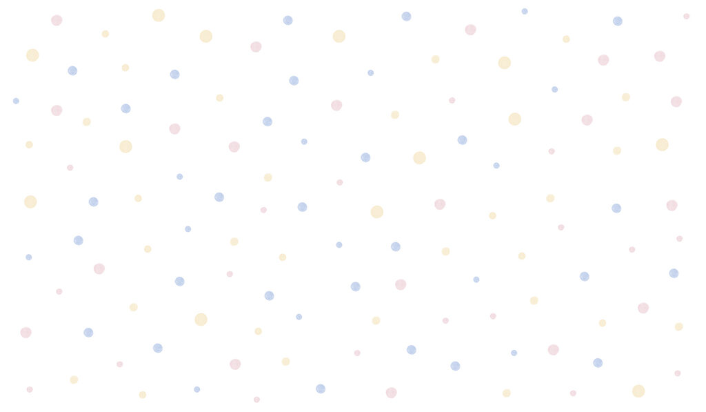 White background with multicolored dots White background with multicolored dots
