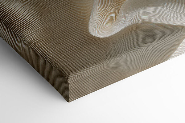 Flowing forms create soft elegance