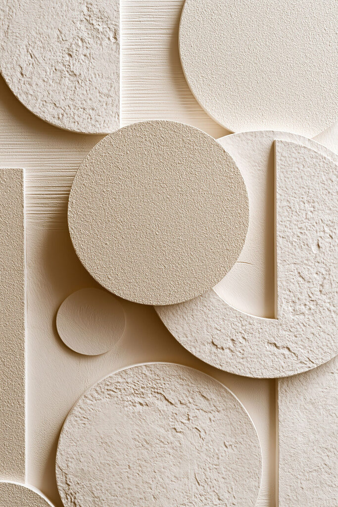 Group of white circles