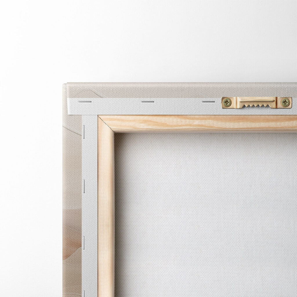Serene waves of soft earth tones