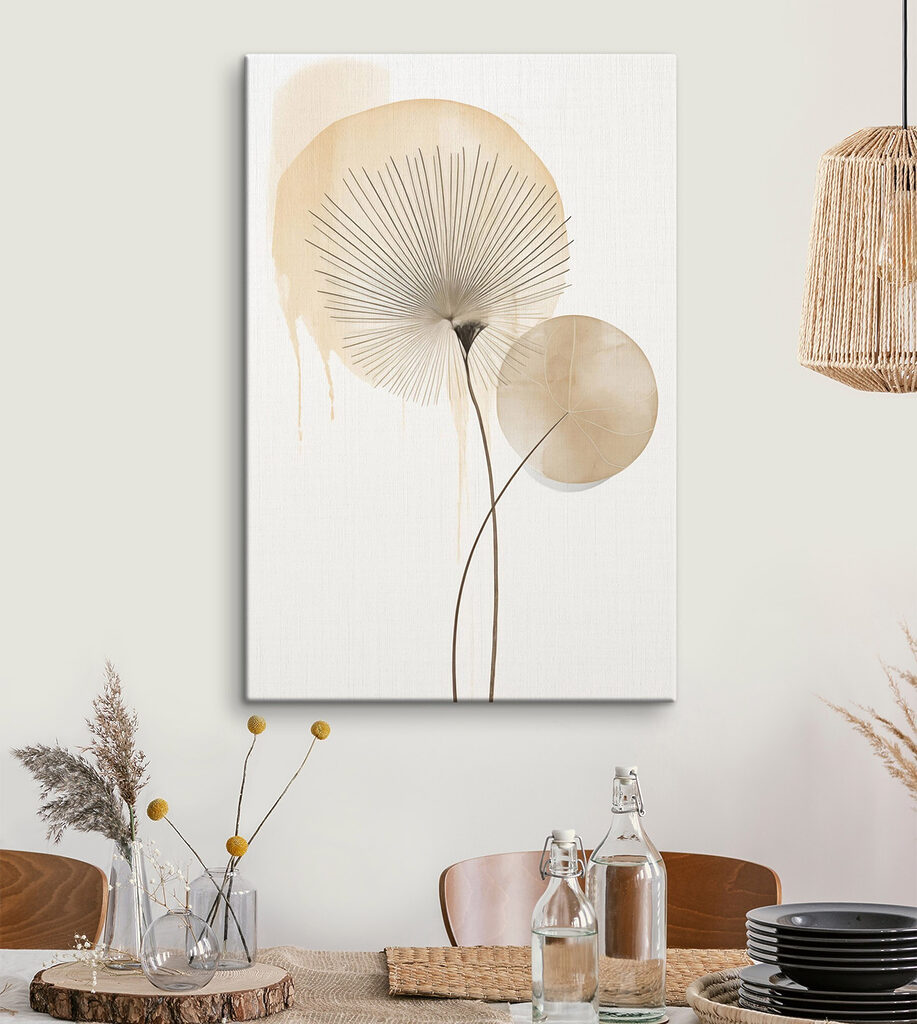 Delicate forms in soft colors Delicate forms in soft colors