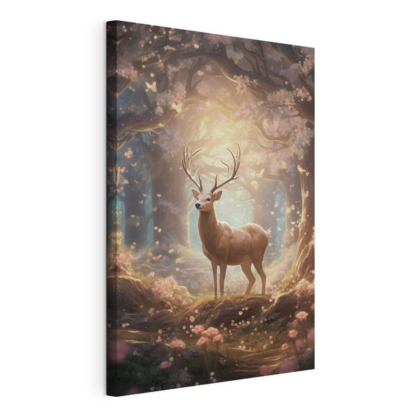 Obraz Jeleń w lesie (SKU: s50028) Obraz Obraz Jeleń w lesie (SKU: s50028)