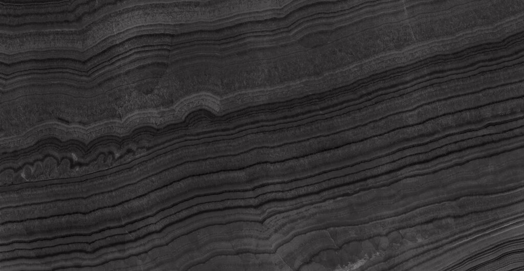 Black and white striped surface