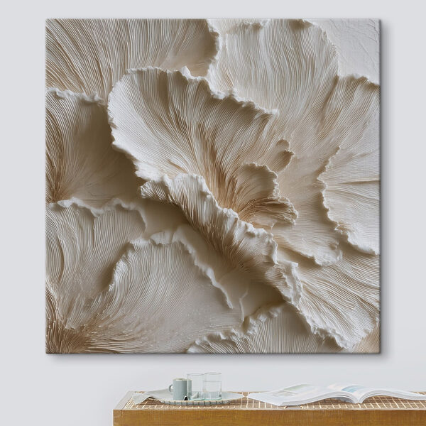 Delicate floral patterns in neutral tones Delicate floral patterns in neutral tones