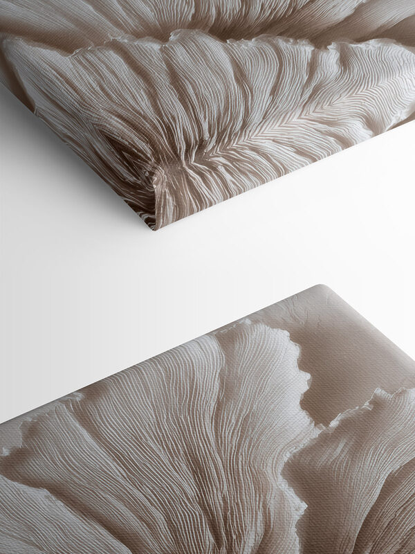 Elegant layers of textured petals