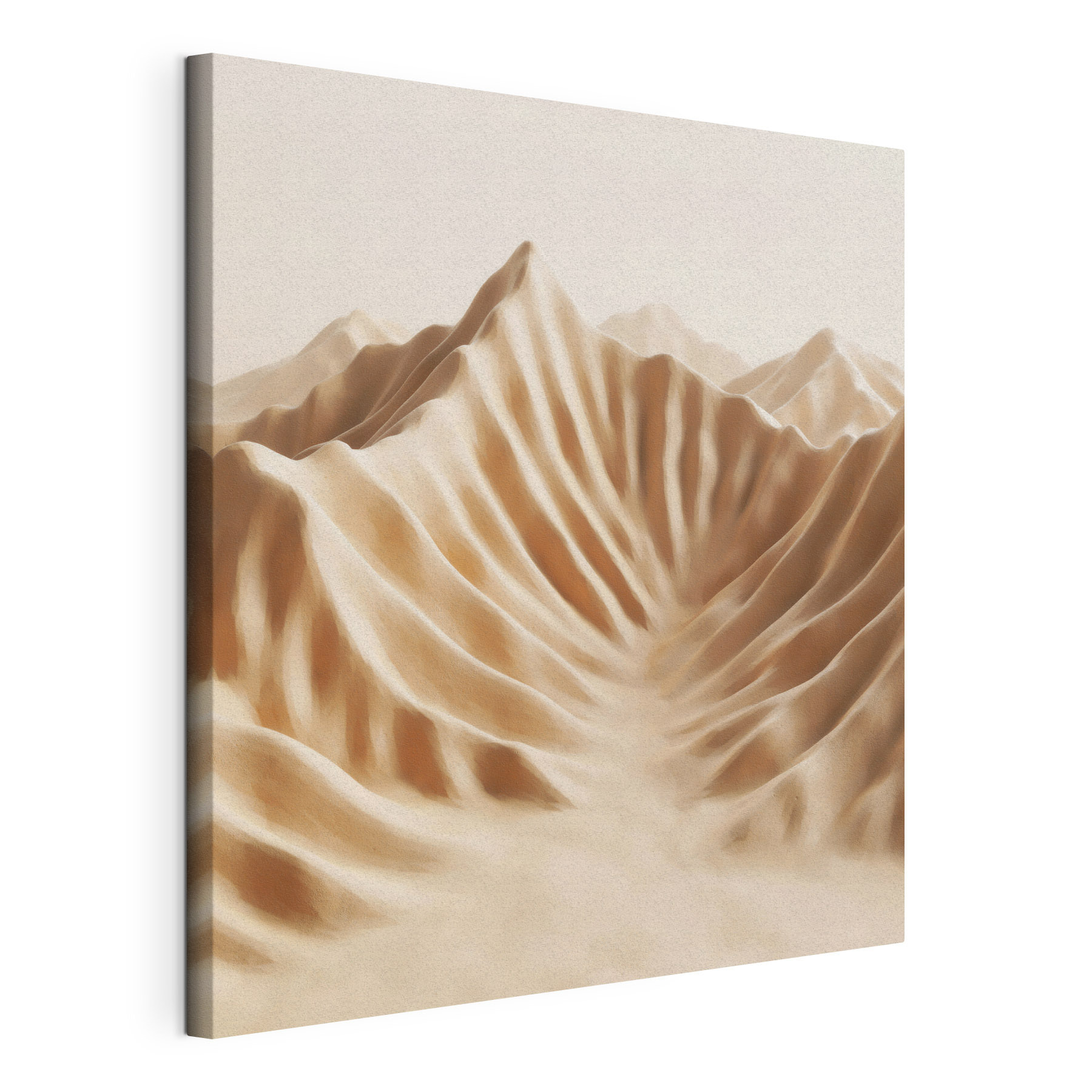 Sand mountain with a ridge Sand mountain with a ridge