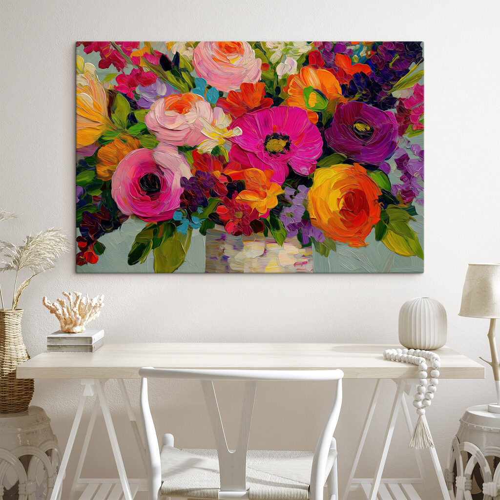 Vibrant bouquet bursting with colors Vibrant bouquet bursting with colors