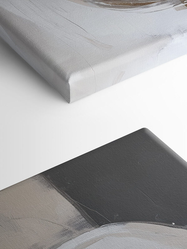 Abstract forms in muted colors