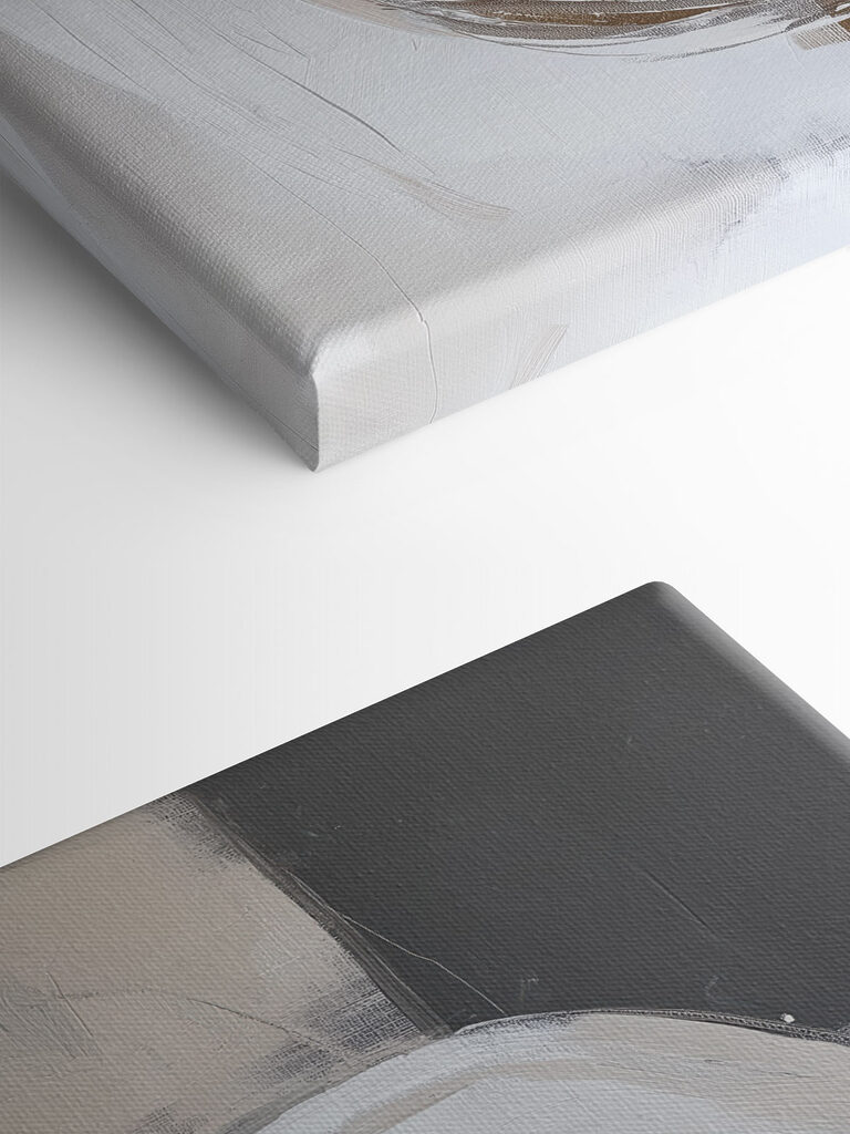 Abstract forms in muted colors