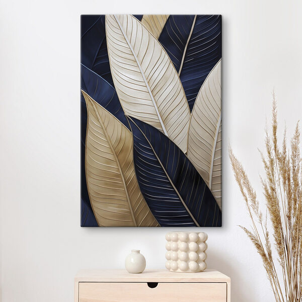 Lush leaves in elegant arrangement