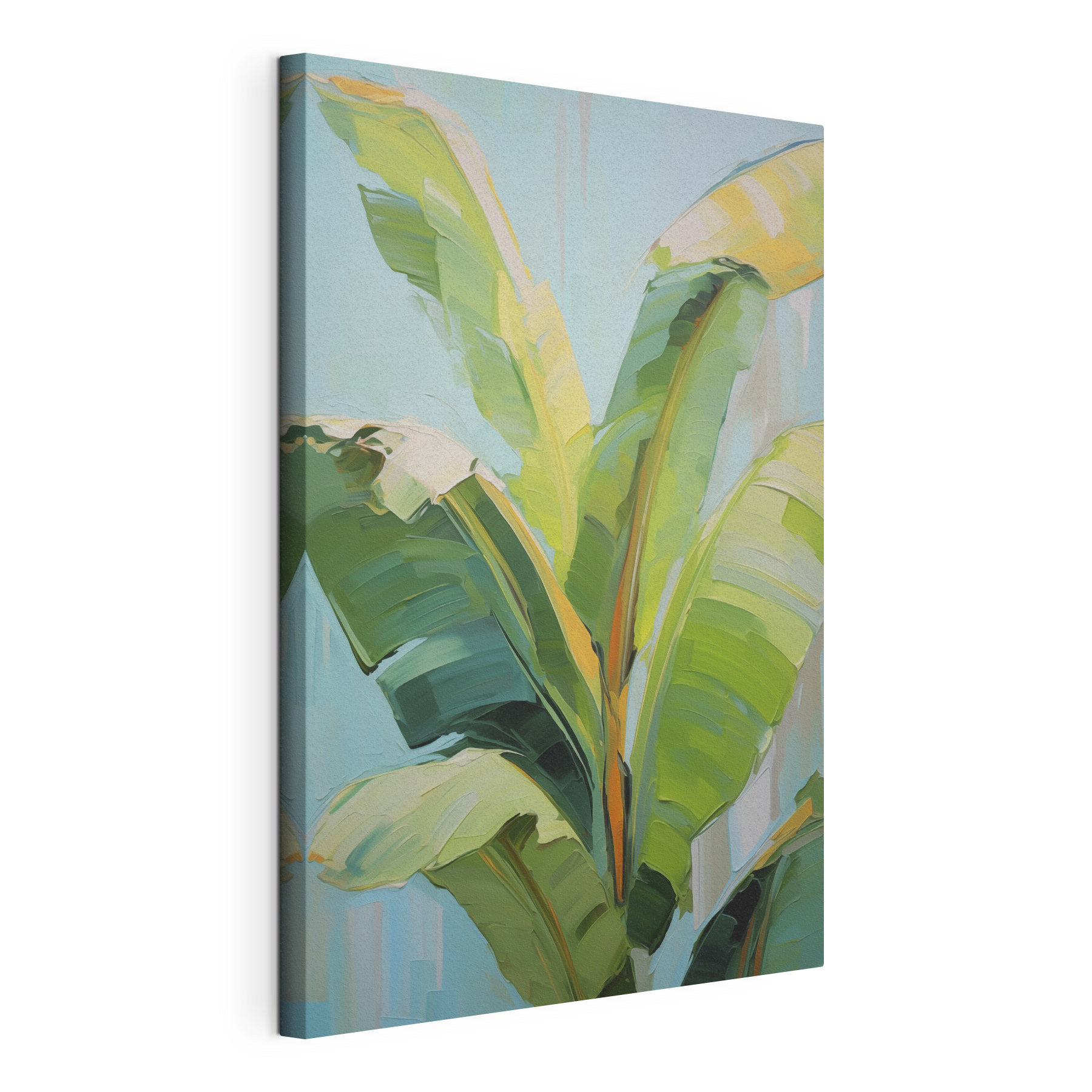Painting of a banana tree