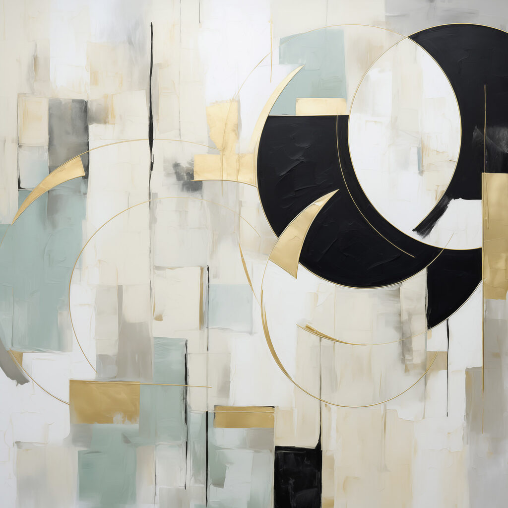 Abstract shapes in neutral tones Abstract shapes in neutral tones