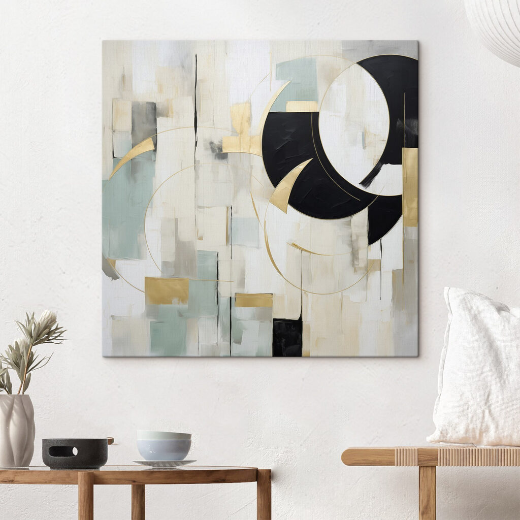 Abstract shapes in neutral tones Abstract shapes in neutral tones