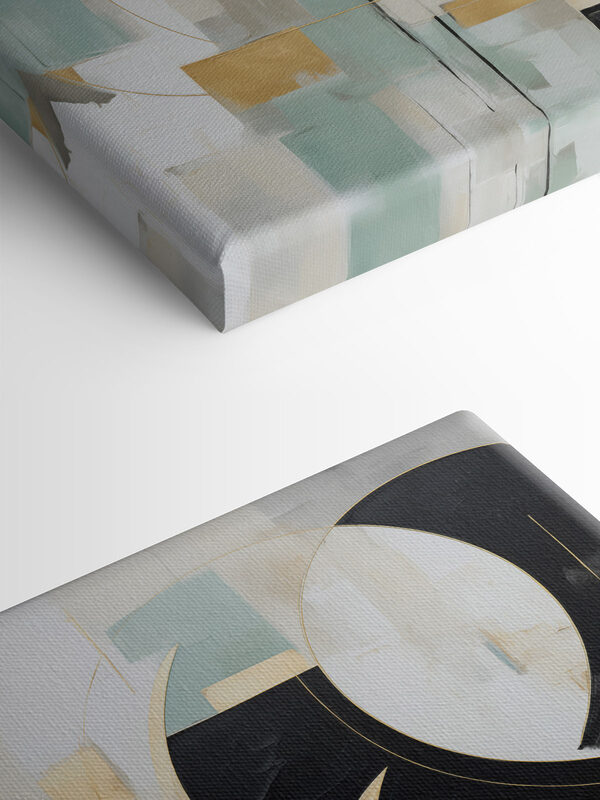 Abstract shapes in neutral tones Abstract shapes in neutral tones