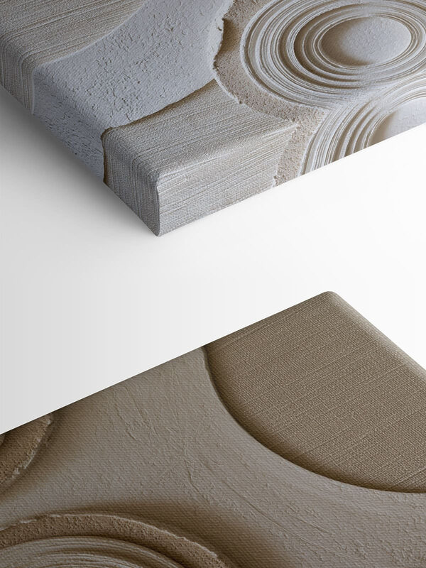 Artful patterns in neutral tones Artful patterns in neutral tones