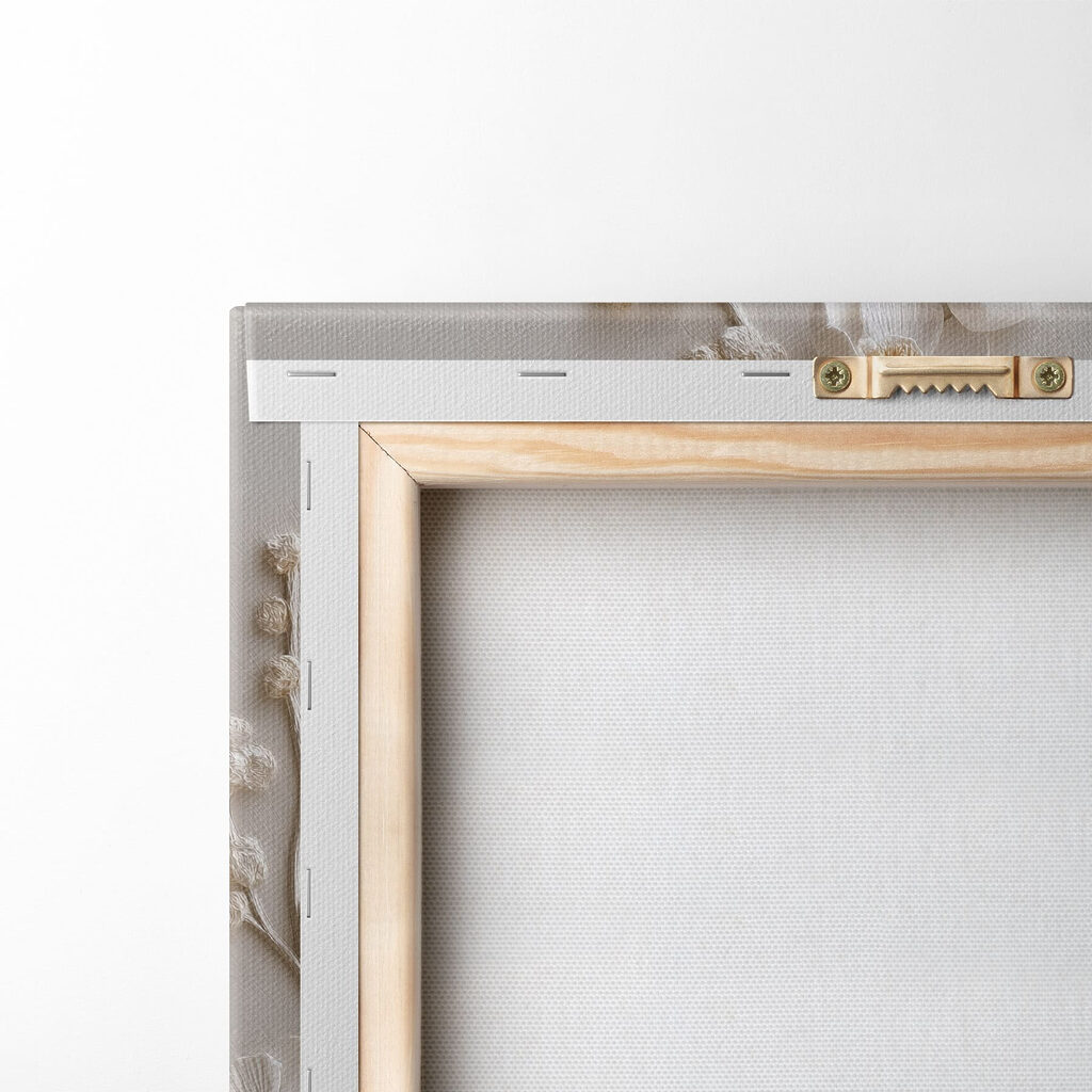 White flowers on a white surface