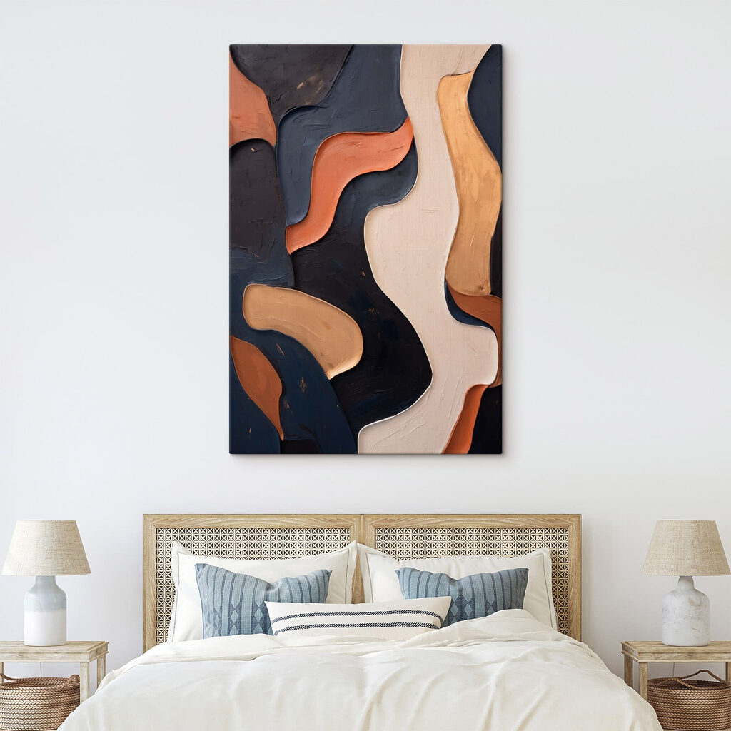 Flowing Colors in Abstract Design Flowing Colors in Abstract Design