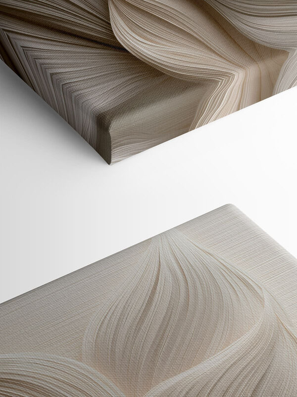 Soft curves in subtle tones Soft curves in subtle tones