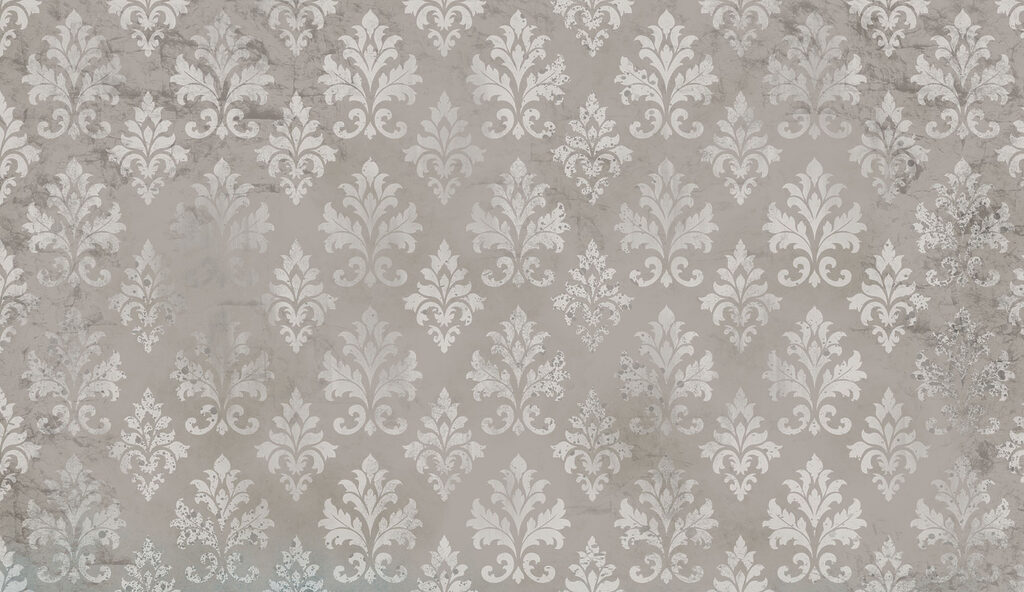 Wallpaper with white fleur-de-lis Wallpaper with white fleur-de-lis