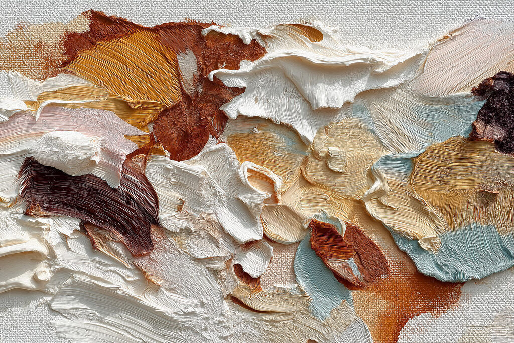 Abstract colors blend in harmony