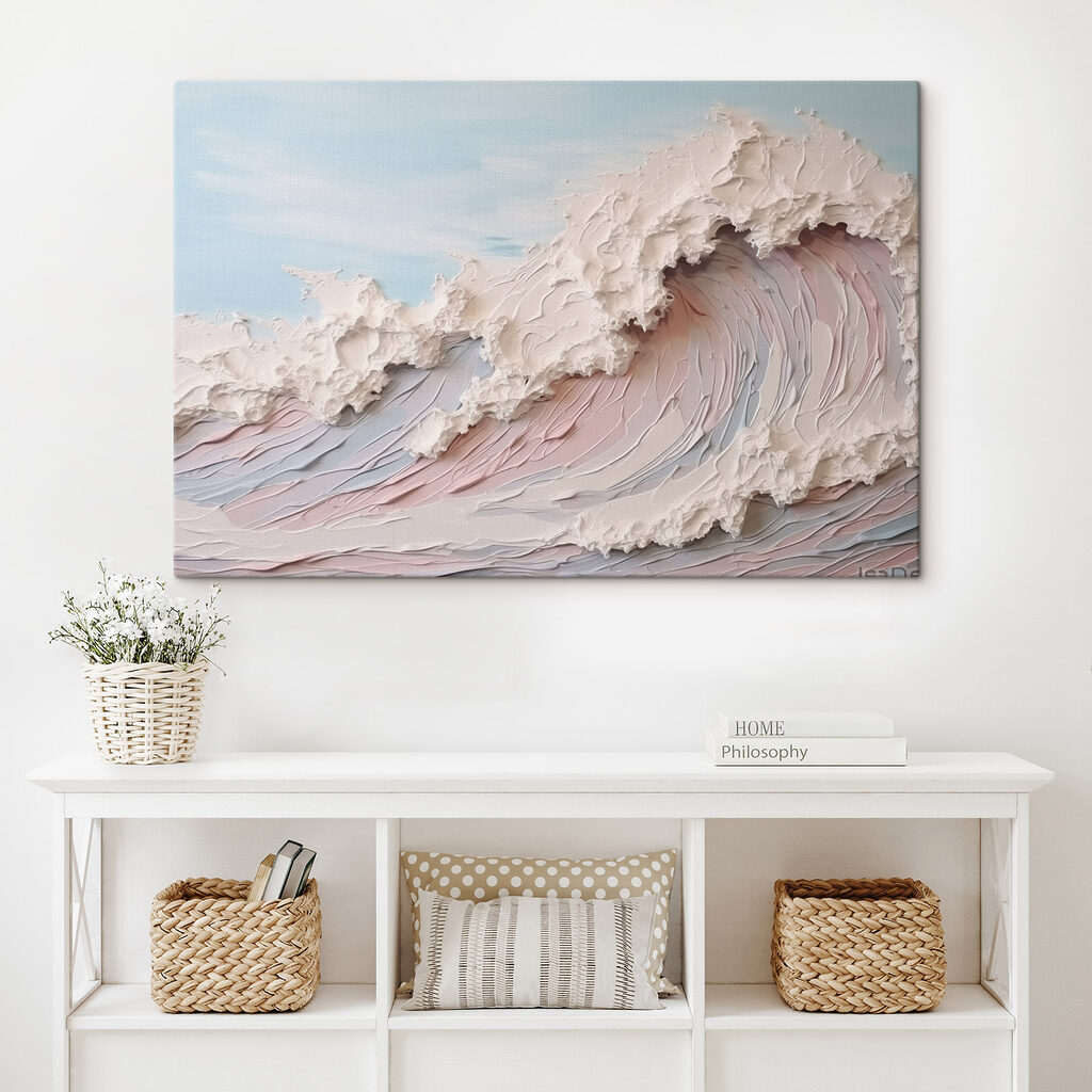 Painting of a wave