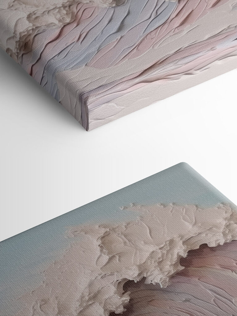 Painting of a wave